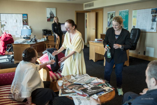 Csomós Marit köszöntöttük