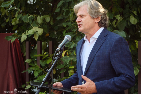 Zenthe Ferenc emléktáblájának avatóján