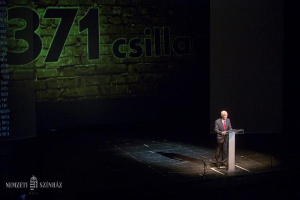 371 csillag - Emlékezés a Roma Holocaust 70. évfordulójára