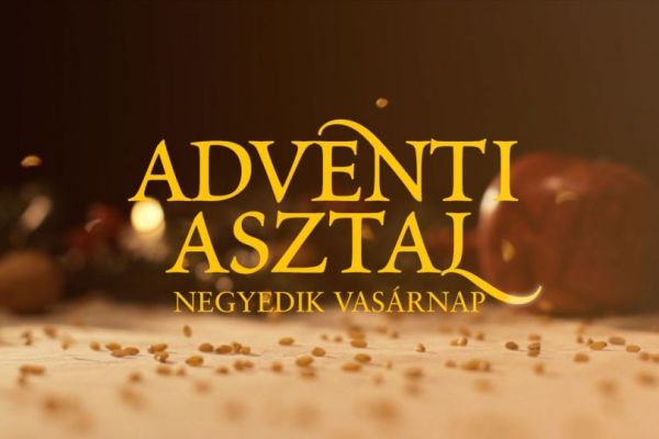 Adventi asztal - negyedik vasárnap