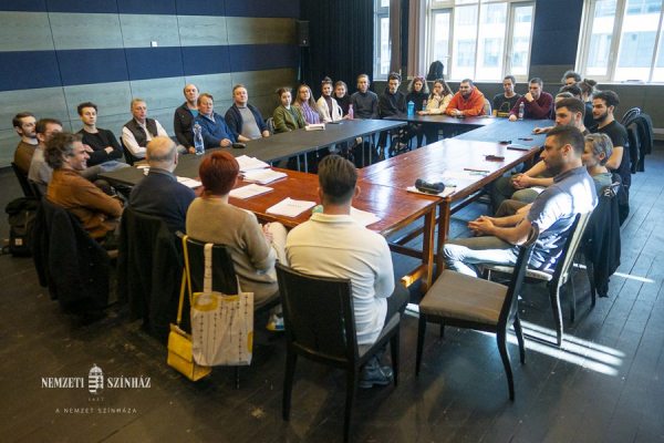 Bakkhánsnők - próba