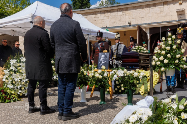 Tordy Géza temetésén