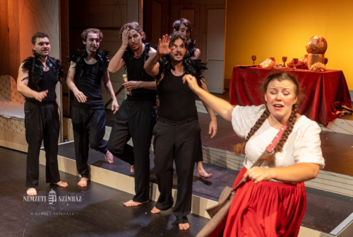 Hungarian folktale house: Twelve crows Hungarian folktale house: Twelve crows