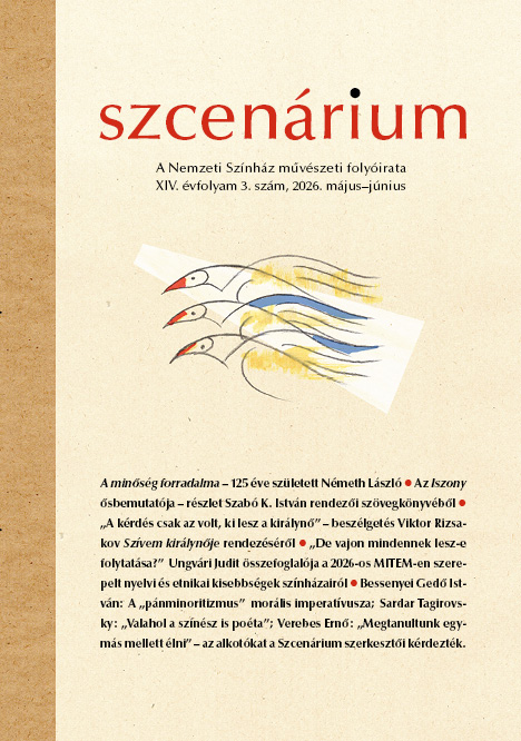 Szcenárium XIV. Évfolyam, 3. Szám