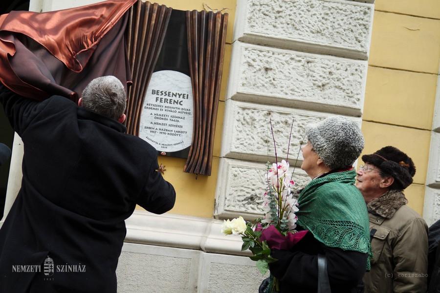 Bessenyei Ferenc emléktábláját avattuk fel Budapesten, a Kálmán Imre utca 10-es számú ház falán