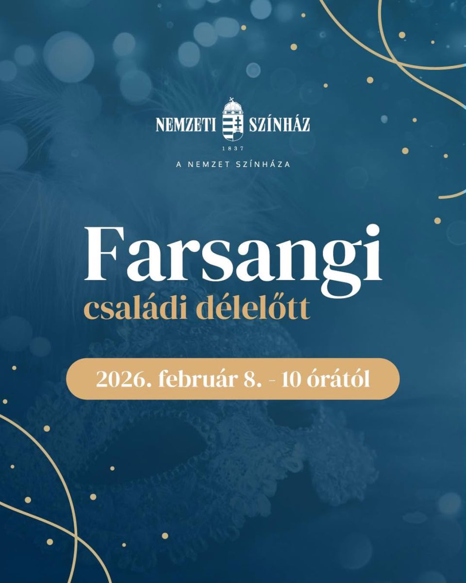 FARSANGI JELMEZES Kölyöknap február 8-án a Nemzeti Színházban